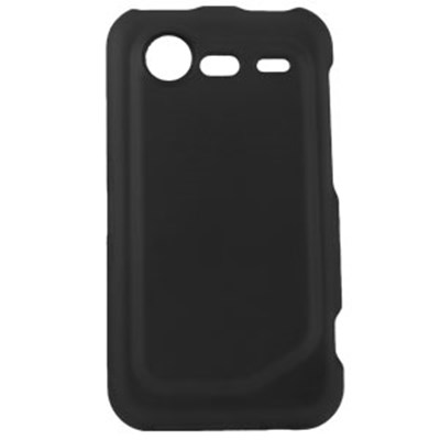 HTC Compatible Rubberized Snap-on Cover - Black FS-HT6350-RBK