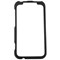 HTC Compatible Rubberized Snap-on Cover - Black FS-HT6350-RBK Image 1