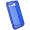 HTC Compatible Rubberized Snap-on Cover - Blue FS-HT6350-RBU Image 2