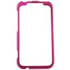 HTC Compatible Rubberized Snap-on Cover - Pink FS-HT6350-RPI Image 1