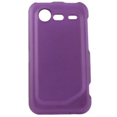 HTC Compatible Rubberized Snap-on Cover - Purple FS-HT6350-RPP