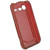 HTC Compatible Rubberized Snap-on Cover - Red FS-HT6350-RRD Image 2