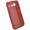 HTC Compatible Rubberized Snap-on Cover - Red FS-HT6350-RRD Image 2