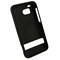 HTC Compatible Rubberized Snap-on Cover - Black FS-HT6400-RBK Image 2