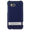 HTC Compatible Rubberized Snap-on Cover - Blue FS-HT6400-RBU Image 1