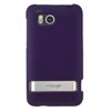 HTC Compatible Rubberized Snap-on Cover - Purple FS-HT6400-RPP Image 1