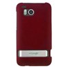 HTC Compatible Rubberized Snap-on Cover - Red FS-HT6400-RRD Image 1