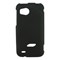 HTC Compatible Rubberized Snap-on Cover - Black FS-HT6425-RBK Image 1