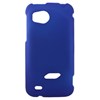 HTC Compatible Rubberized Snap-on Cover - Blue FS-HT6425-RBU Image 1