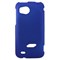 HTC Compatible Rubberized Snap-on Cover - Blue FS-HT6425-RBU Image 1