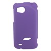 HTC Compatible Rubberized Snap-on Cover - Purple FS-HT6425-RPP Image 1
