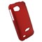 HTC Compatible Rubberized Snap-on Cover - Red FS-HT6425-RRD Image 3