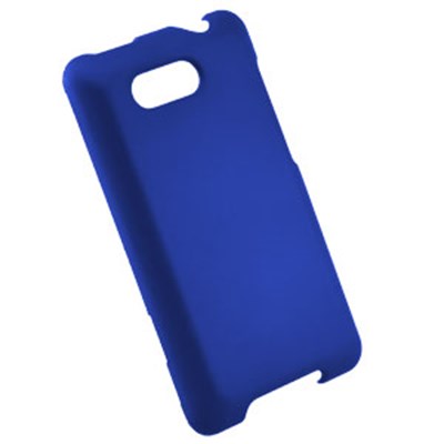 HTC Compatible Rubberized Snap-on Cover - Blue FS-HTARIA-RBU