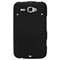 HTC Compatible Rubberized Snap-on Cover - Black FS-HTCHACHA-RBK Image 1