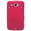 HTC Compatible Rubberized Snap-on Cover - Pink FS-HTCHACHA-RPI Image 1