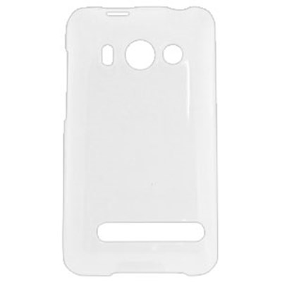 HTC Compatible Snap-on Cover - clear FS-HTEVO4G-TCL