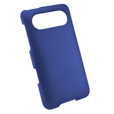 HTC Compatible Rubberized Snap-on Cover - Blue FS-HTHD3-RBU