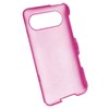 HTC Compatible Rubberized Snap-on Cover - Pink FS-HTHD3-RPI Image 2