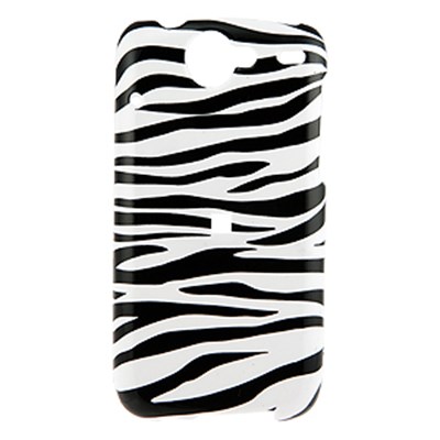 HTC Compatible Design Snap-on Cover - Zebra  FS-HTPASSION-DE24