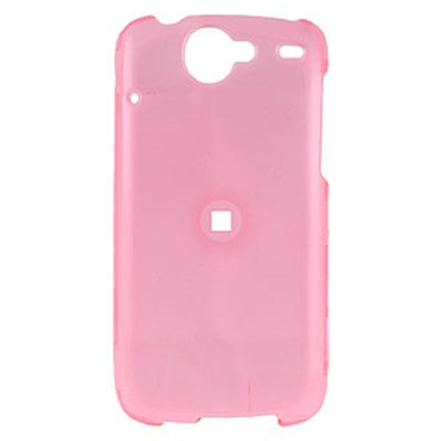 HTC Compatible Snap-on Cover - transparent pink FS-HTPASSION-TPI
