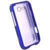 HTC Compatible Rubberized Snap-on Cover - Blue FS-HTPD53100-RBU Image 2