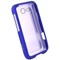 HTC Compatible Rubberized Snap-on Cover - Blue FS-HTPD53100-RBU Image 2