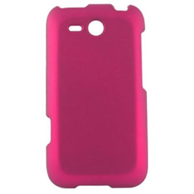 HTC Compatible Rubberized Snap-on Cover - Pink FS-HTPD53100-RPI