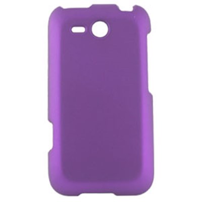 HTC Compatible Rubberized Snap-on Cover - Purple FS-HTPD53100-RPP