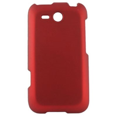 HTC Compatible Rubberized Snap-on Cover - Red FS-HTPD53100-RRD