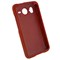 HTC Compatible Rubberized Snap-on Cover - Red FS-HTPD98120-RRD Image 2