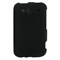 HTC Compatible Rubberized Snap-on Cover - Black FS-HTPG76110-RBK Image 1