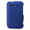 HTC Compatible Rubberized Snap-on Cover - Blue FS-HTPG76110-RBU Image 1