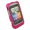 HTC Compatible Rubberized Snap-on Cover - Pink FS-HTPG76110-RPI Image 2