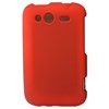 HTC Compatible Rubberized Snap-on Cover - Red FS-HTPG76110-RRD Image 1