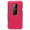 HTC Compatible Rubberized Snap-on Cover - Pink FS-HTPG86100-RPI Image 1
