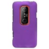 HTC Compatible Rubberized Snap-on Cover - Purple FS-HTPG86100-RPP Image 1