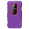 HTC Compatible Rubberized Snap-on Cover - Purple FS-HTPG86100-RPP Image 1