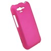 HTC Compatible Rubberized Snap-on Cover - Pink FS-HTPI46110-RPI Image 3