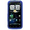 HTC Compatible Rubberized Snap-on Cover - Blue FS-HTSENS4G-RBU Image 1