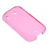 HTC Compatible Snap-on Cover - transparent pink FS-HTXV6175-TPI Image 1