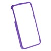 Apple Compatible Rubberized Snap-on Cover - Purple FS-IPHONE4G-RPP Image 1