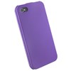 Apple Compatible Rubberized Snap-on Cover - Purple FS-IPHONE4G-RPP Image 3