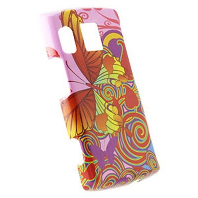 Kyocera Compatible Design Snap-on Cover - Colorful Butterfly  FS-KYM6000-DB01