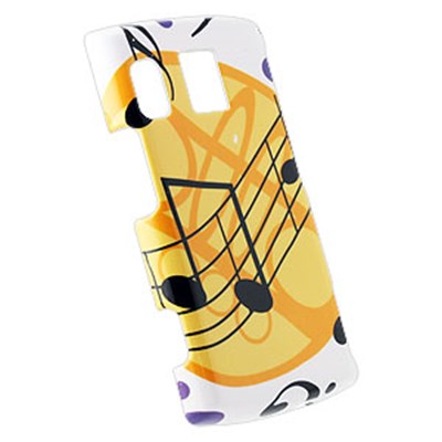 Kyocera Compatible Design Snap-on Cover - Musical Notes  FS-KYM6000-DM01