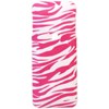 Kyocera Compatible Design Snap-on Cover - Pink and White Zebra  FS-KYS1300-D25 Image 1