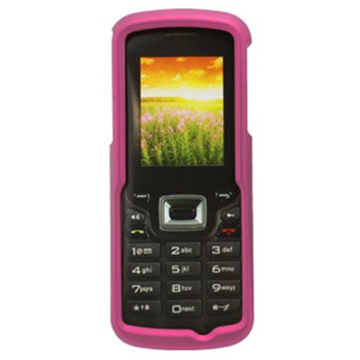 Kyocera Compatible Rubberized Snap-on Cover - Pink FS-KYS1350-RPI