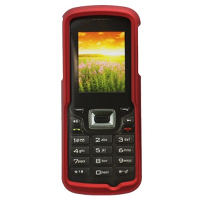 Kyocera Compatible Rubberized Snap-on Cover - Red FS-KYS1350-RRD