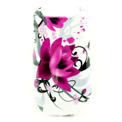 Kyocera Compatible Design Snap-on Cover - Purple Lotus  FS-KYS2100-DF01