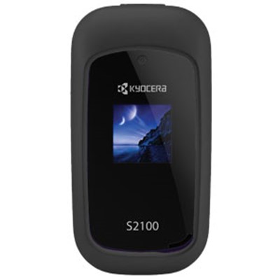 Kyocera Compatible Rubberized Snap-on Cover - Black FS-KYS2100-RBK