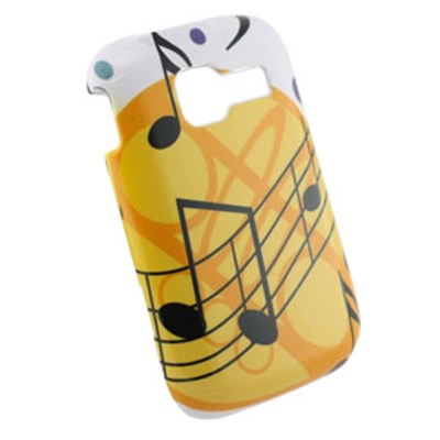 Kyocera Compatible Design Snap-on Cover - Musical Notes  FS-KYS2300-DM01
